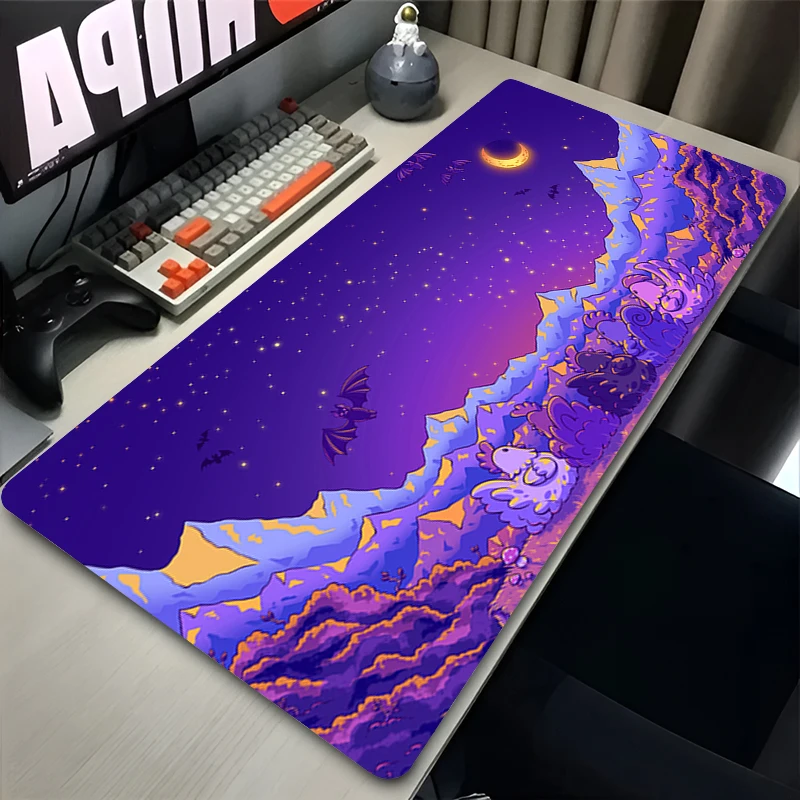 Mouse Pad S-stardew Valley Gaming New HD Mousepad XXL Keyboard Pad Non-Slip Office Carpet Laptop Mice Pad Home Computer Desk Mat
