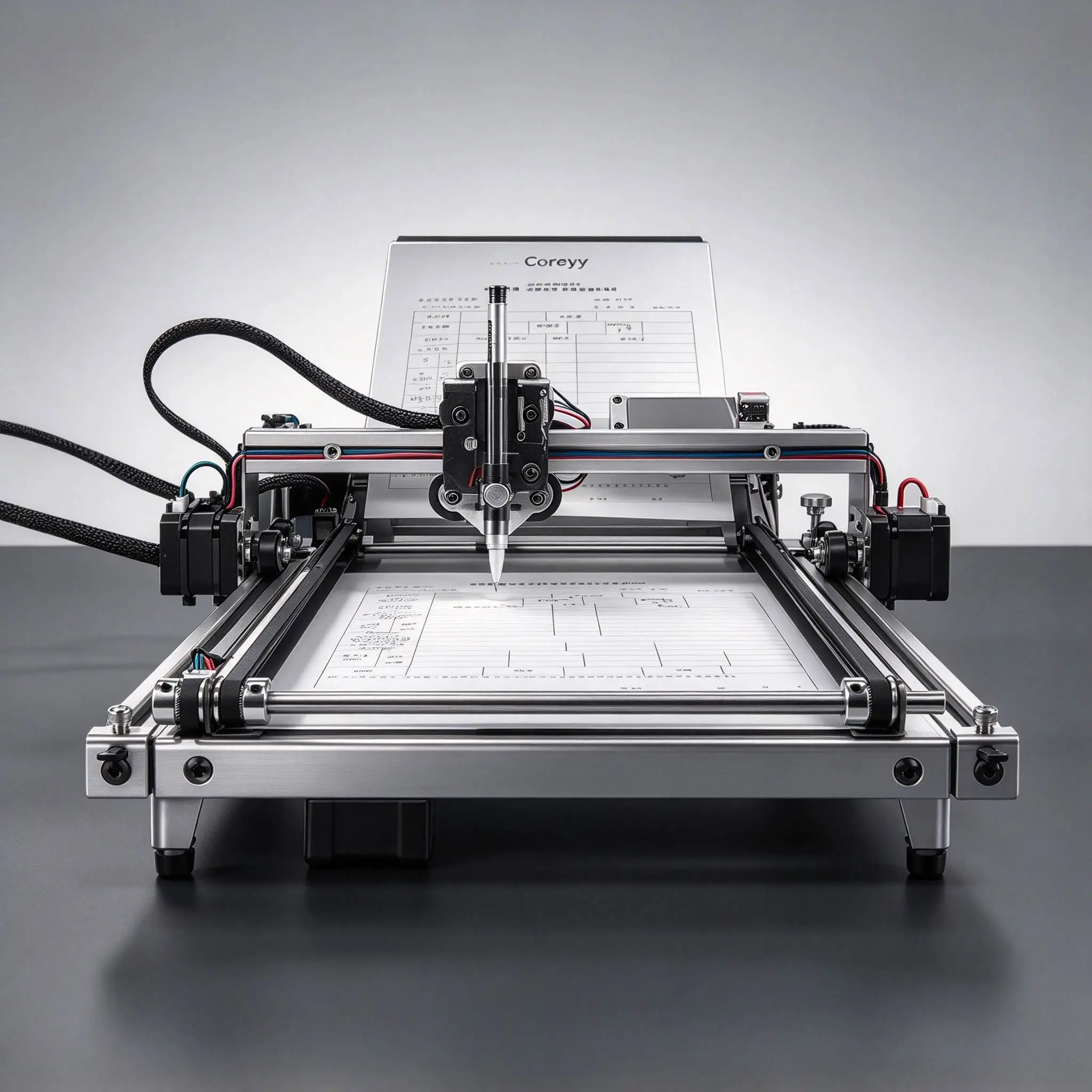 Ly A4 Size Assembled Auto Paper Feeding Drawbot Pen Writing Drawing Robot Corexy Normal Version Frame Plotter Kit For Lettering Marking Creation