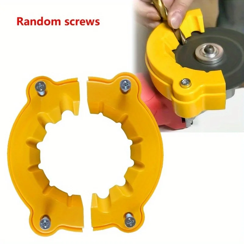 Portable Drill Bit Sharpener Accessory - Multi-Specification Grinder for All Drill Bits, Durable ABS Plastic Design, Easy To Use