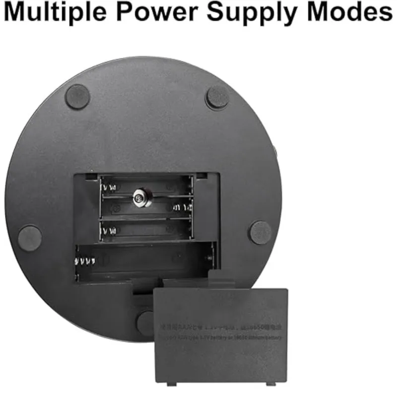 A03F-Jewelry Display Rotating Stand ABS Remote-Controlled Electric Turntable For Photography
