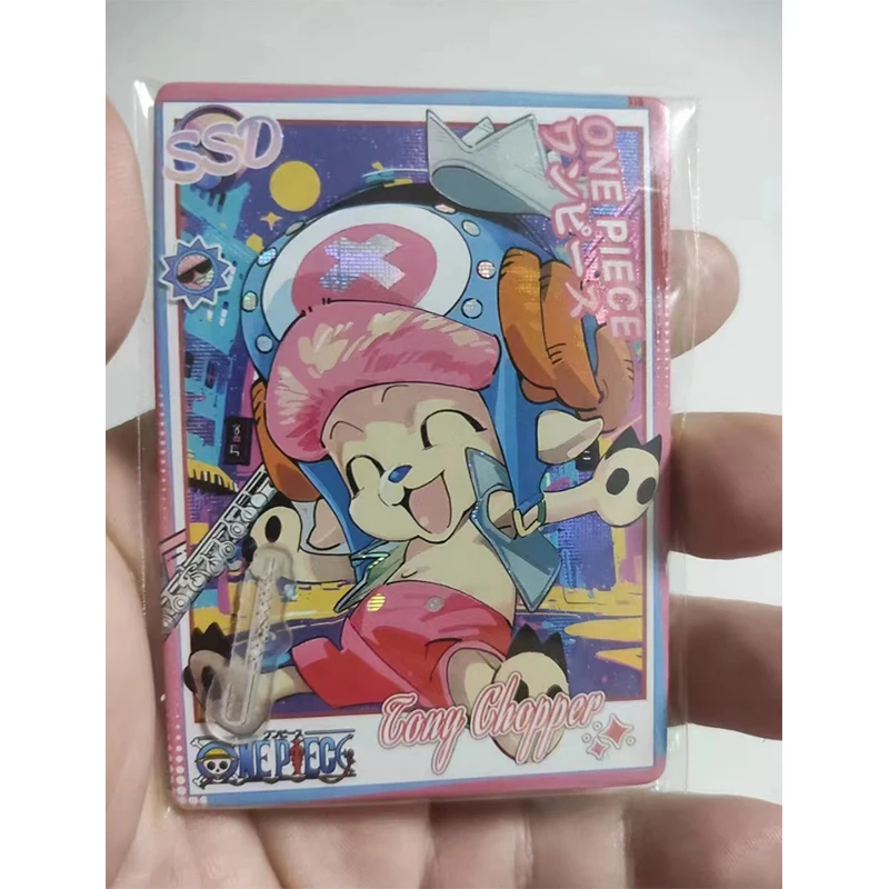 Cartes à collectionner Anime One Piece Hancock Rebecca Perona Nami Vivi Robin Zoro Chopper, cadeaux de noël et d'anniversaire, jouets pour enfants