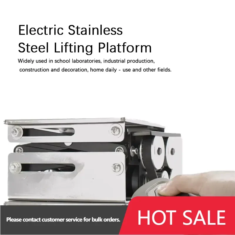 Hot sale Stainless Steel Scissor Jack Platform Lab Support Lift Table Adjustable Height Laboratory Workbench Car Repair Tool
