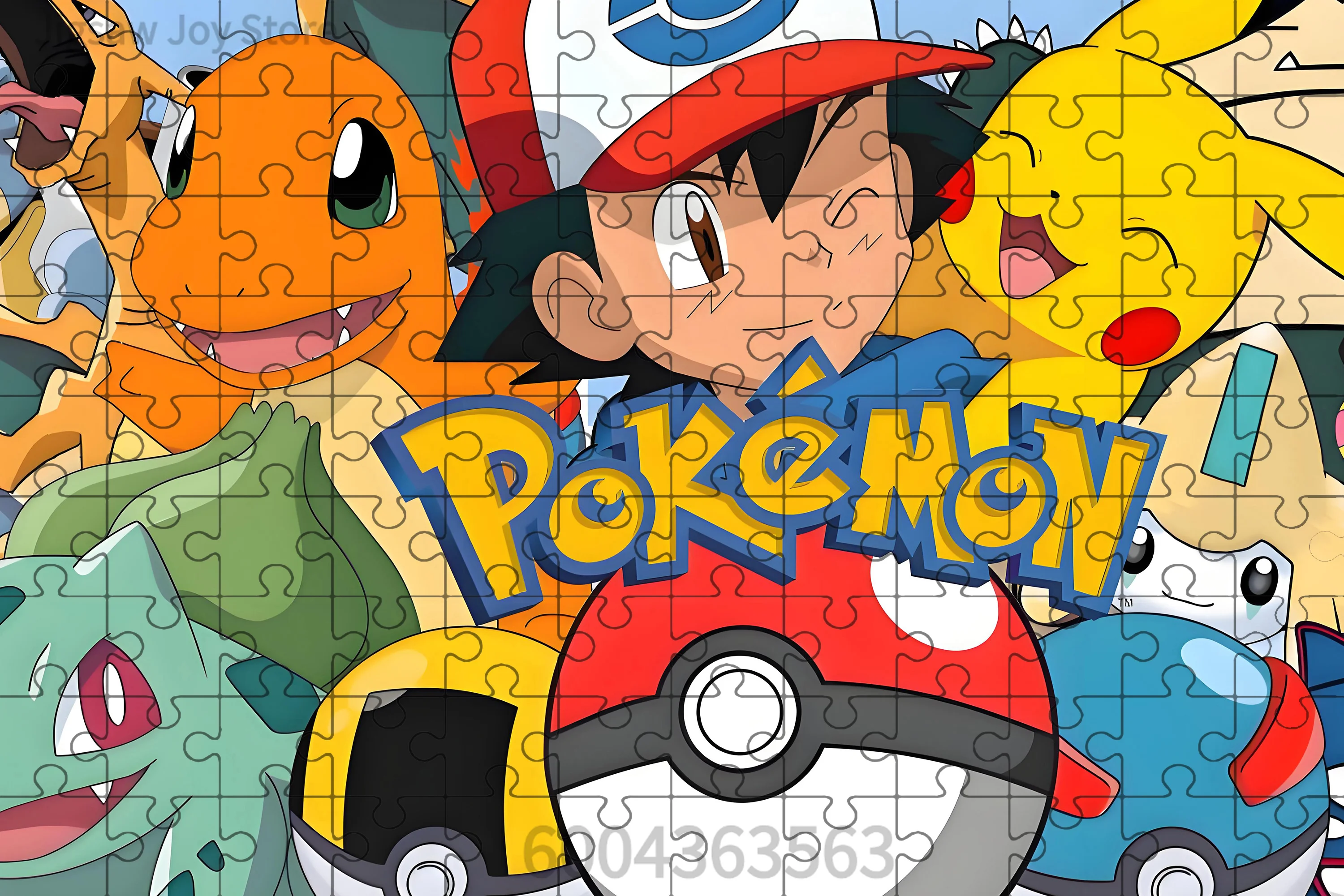 日本のアニメ「ポケモン」のジグソーパズル、500ピース/10 - Board Game Pokemon のレビューと価格