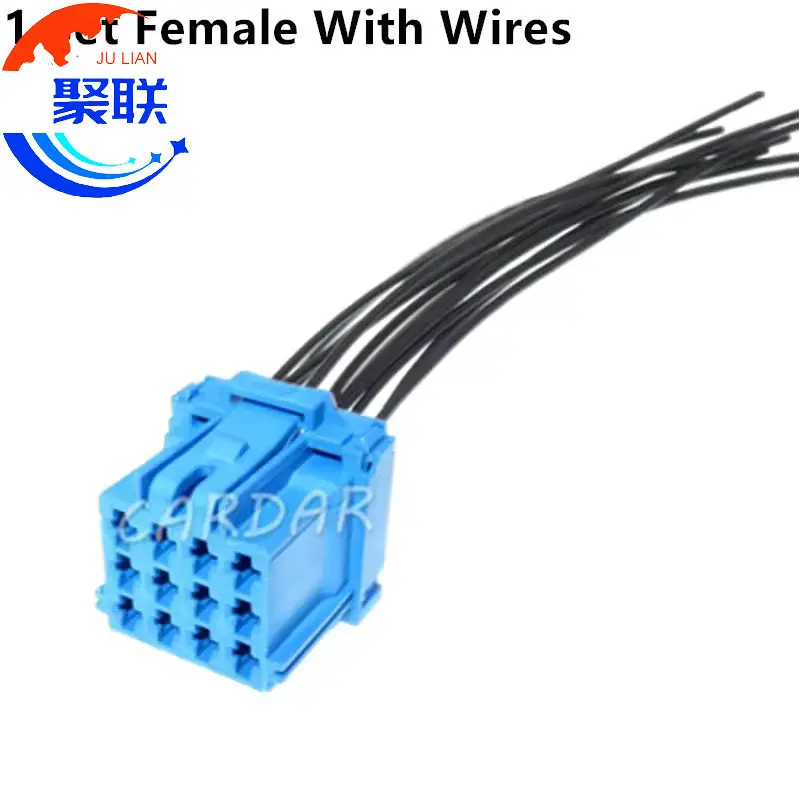 1Set 12Pin 3-967627-1 6-968972-1 968972-1 967627-1 1-968851-3 Auto Socket AC Assembly Car Plastic Housing Unsealed Adapter