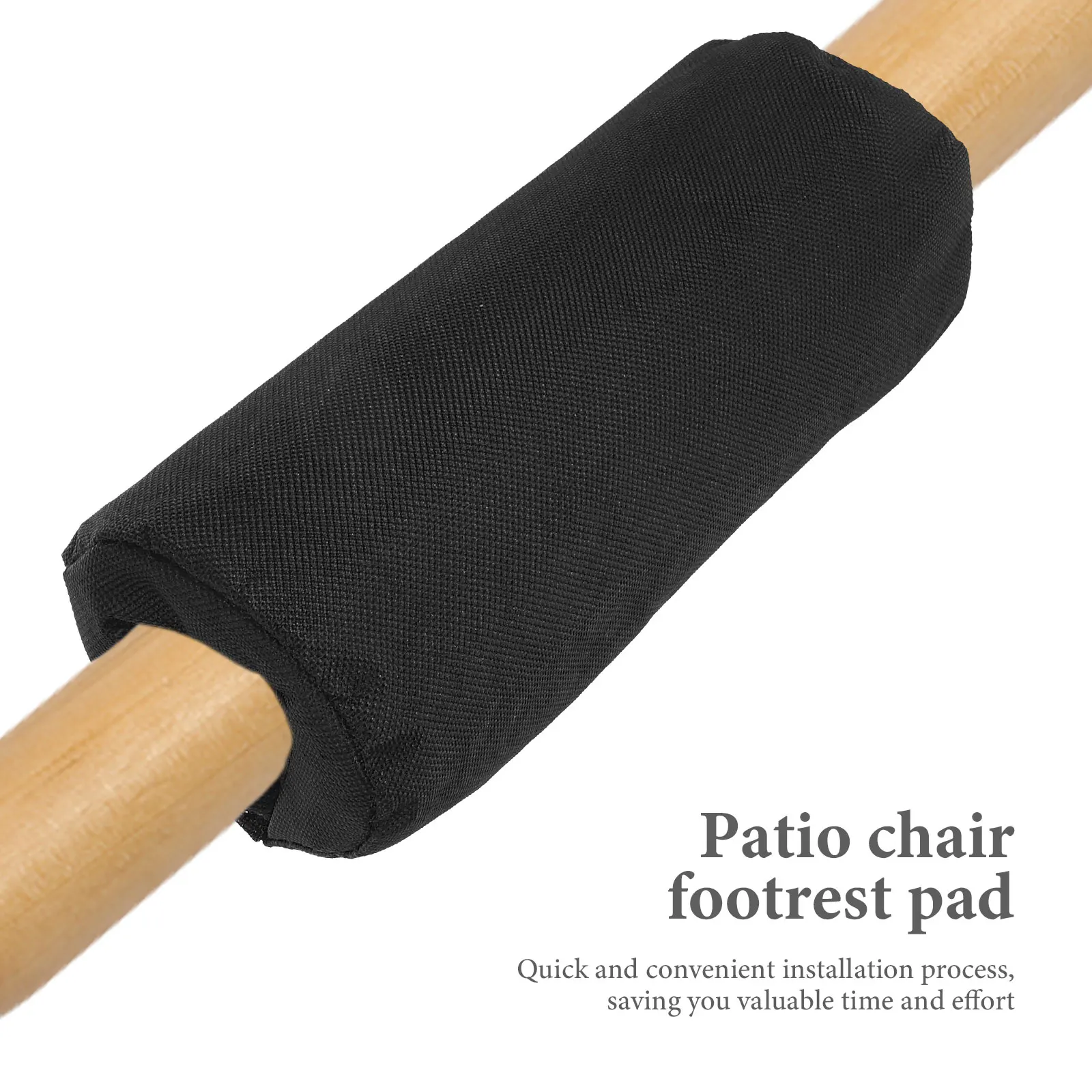 2 قطعة وسادة مسند القدمين المحمولة للطي حبال كرسي وسادة القدم لسطح الفناء كرسي خارجي استبدال وسادة للقدم