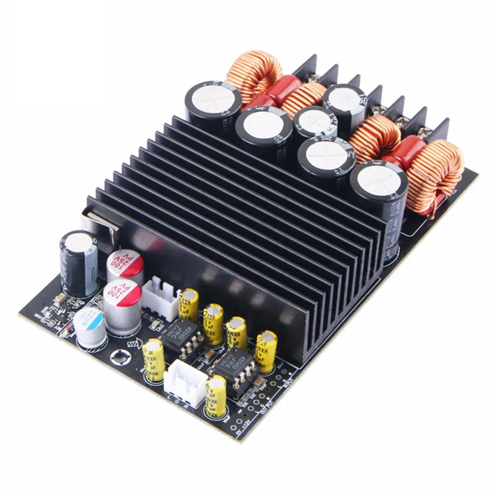 DC19-50V TPA3255 Audiophile 300W+300W 2.0 Bi-Channel HIFI Digital Amplifier Board Professional Class D Output Circuitry