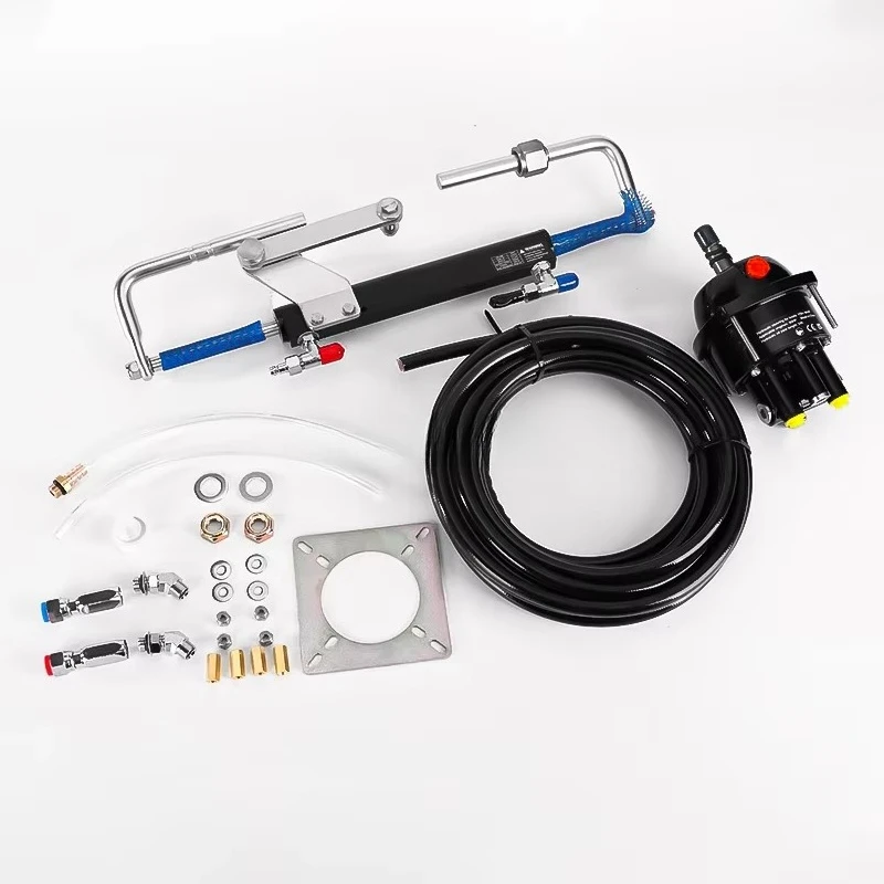 

STLF 90HP/150HP/300HP Marine Hydraulic Steering Systems Boat Accessories Alloy Boat Engine Motor Hydraulic Rudder