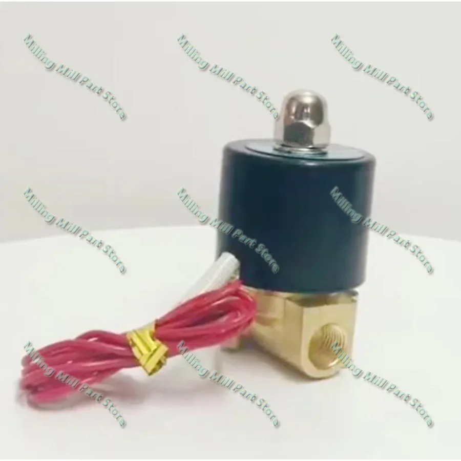 วาล์วน้ำไฟฟ้าทองเหลือง1/4 ''3/8'1/2'3/4 "1" DC12V DC24V AC220V 110V ปกติปิดวาล์วน้ำสำหรับอากาศน้ำมันน้ำ