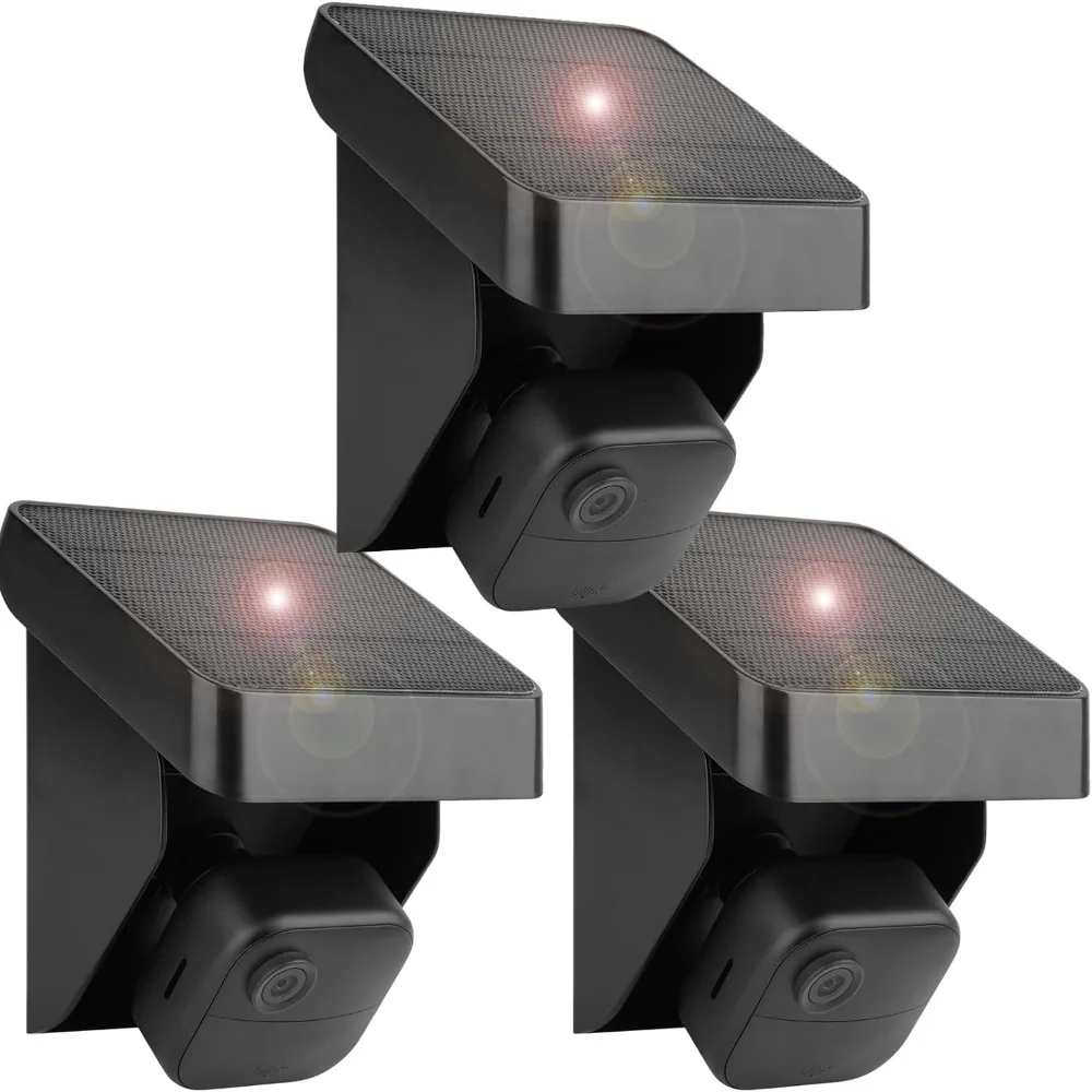 3パックソーラーパネル充電マウント、屋外4 (第4世代)/Blink屋外(第3世代) XT3/XT2/XTカメラと互換性あり、耐候性