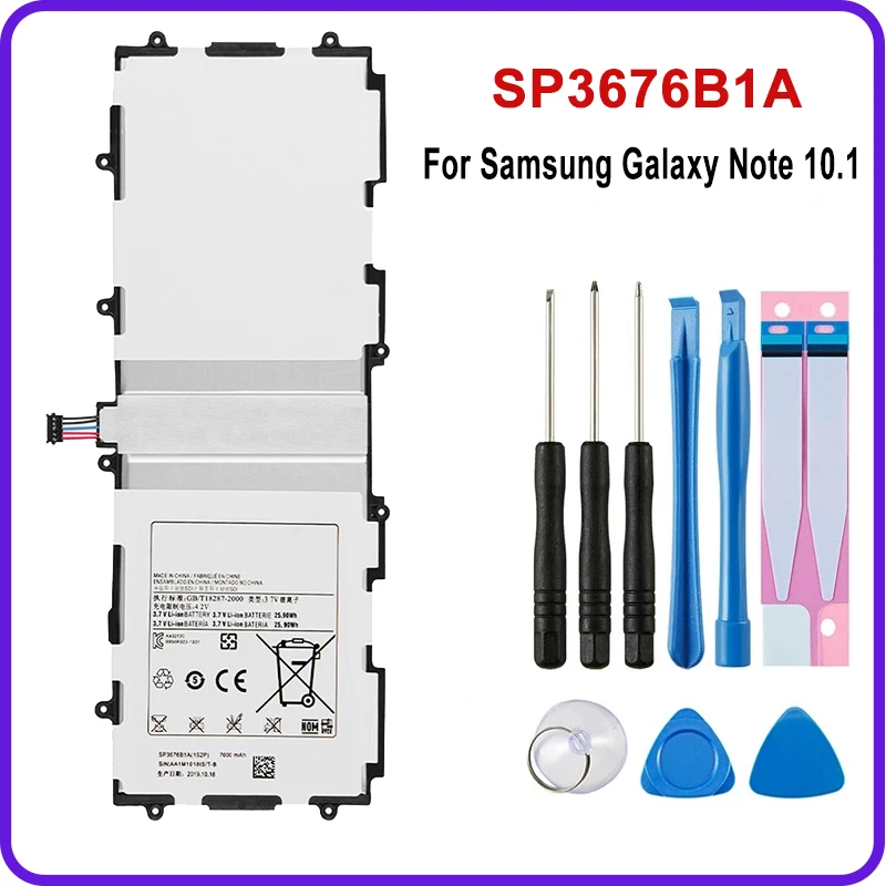 

Аккумулятор SP3676B1A для планшета Samsung Galaxy Note 10,1, GT-N8000, N8005, GT-N8010, N8013, N8020, P7500, GT-P7510, P5100, P5113