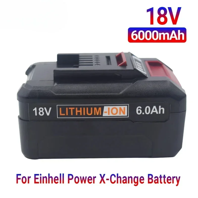 

6000mAh Replacement Battery EIN18C2 Li-ion Batteria for EINHELL 18V Battery Power X-change PX-BAT4 4511396 4511437 Power Tools