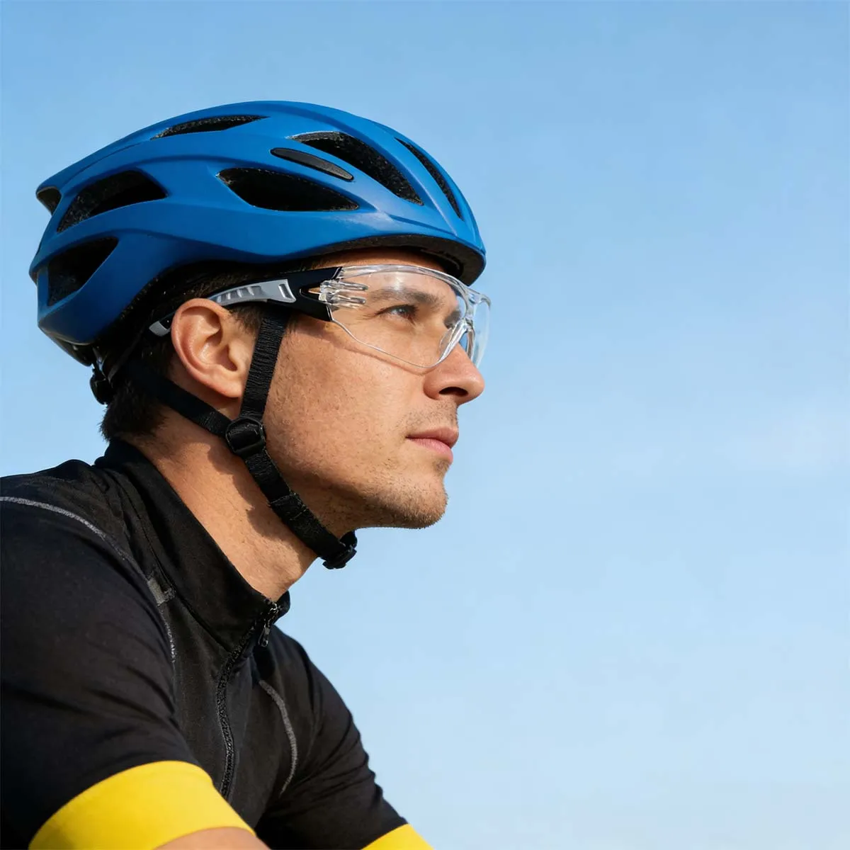 Dust Resistant Impact-Resistant Safety Glasses Anti-Fog UV400 Protection for Industrial Sports Lab Anti Fog Comfortable HM11