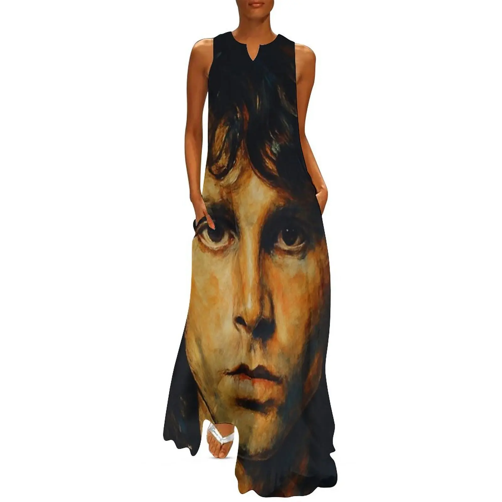 

Jim Morrison TheAmericanPoet The Doors Long Dress Beachwear summer dresses for women 2025 dress summer
