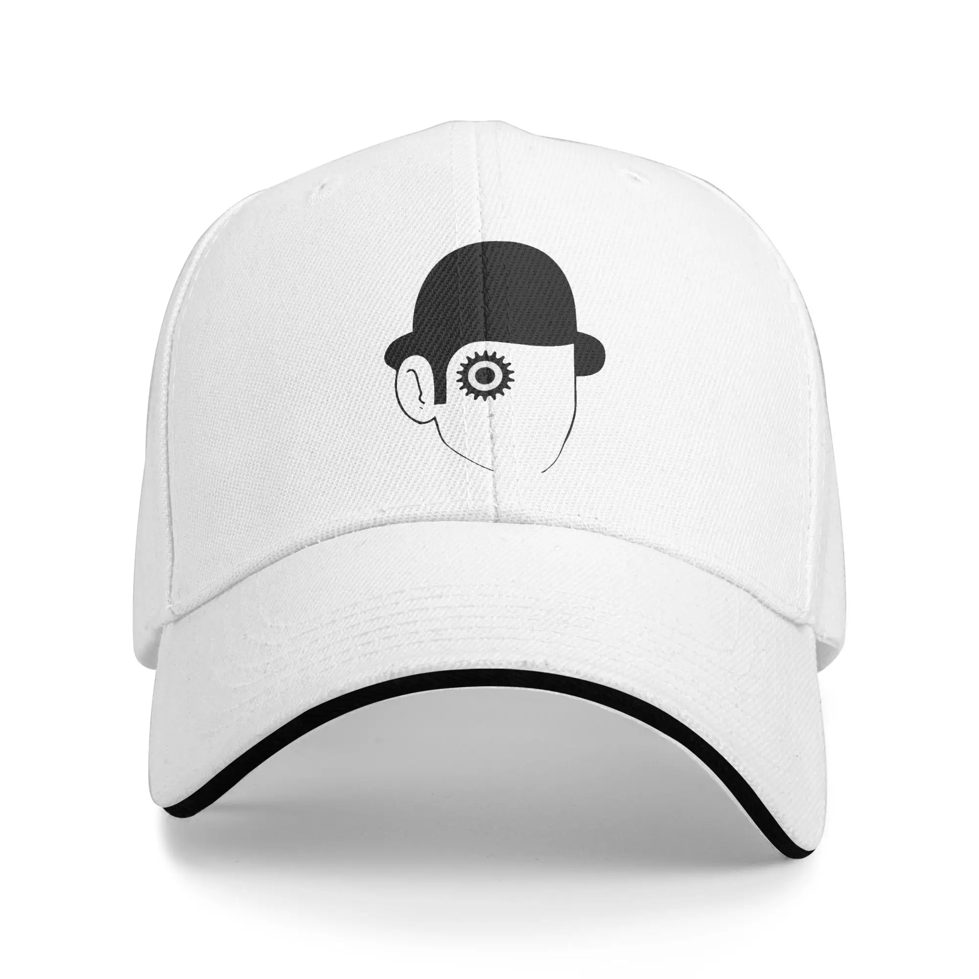 Summer Movie A Clockwork Orange Baseball Cap  Outdoor Gym Fitted Retro Design Sun Trucker Hat Women Men Adjustable Baseball Caps