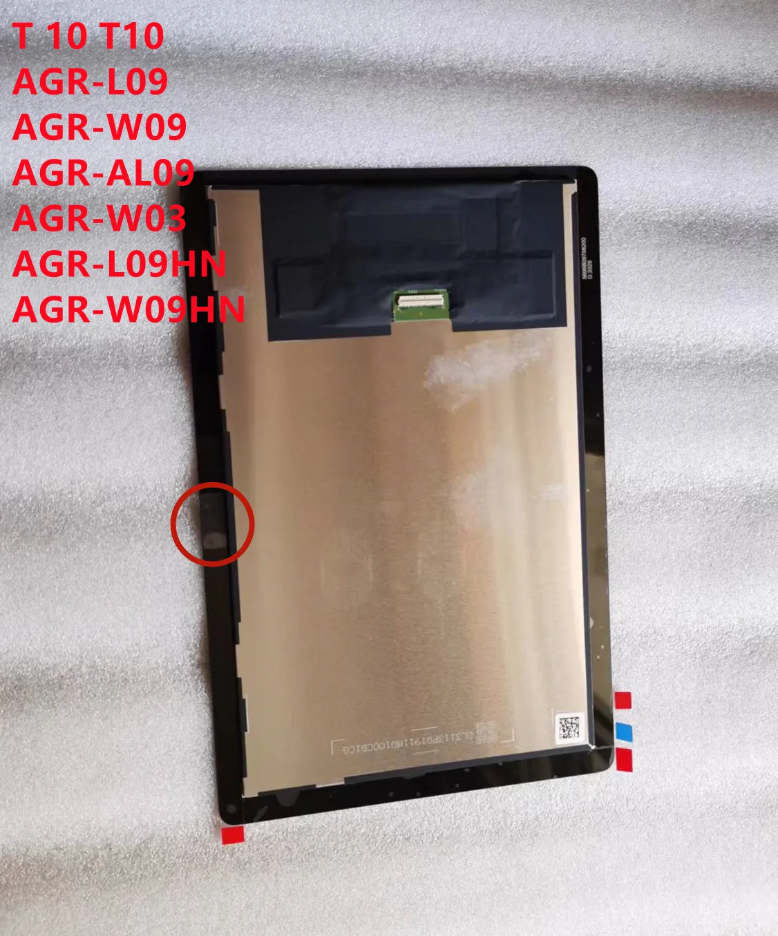 For Huawei MediaPad MatePad AGR-L09 AGR-W09 AGR-AL09 W03 L09HN W09HN AGS3-L09 AGS3-W09 W00E LCD Display Touch Screen Assembly