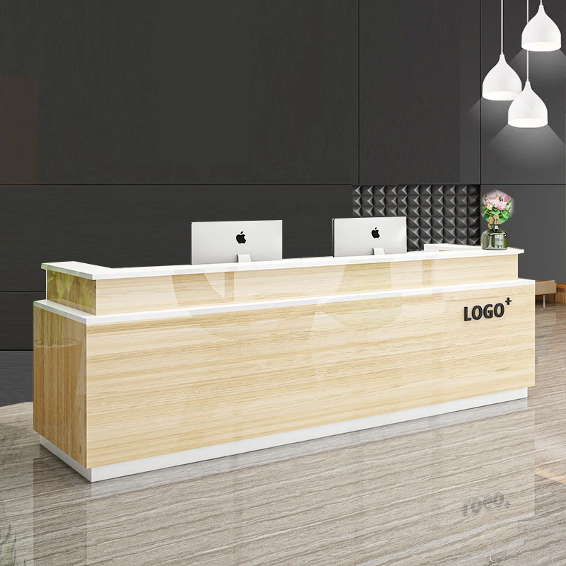 Modern Reception Desk Rostrum Executive Coffee Siting Bar Service Desk Beauty Church Pulpit Scrivania Angolo Salon Furniture