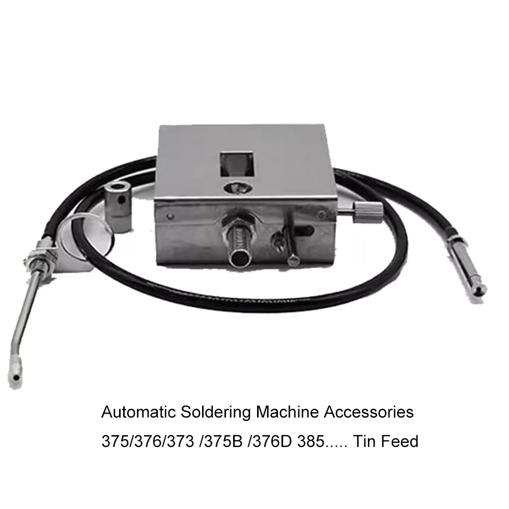 Semi-Automatic Soldering Station Tin Feed Box Tin Outlet Tube For Automatic Soldering Machine Accessories 375/376/373