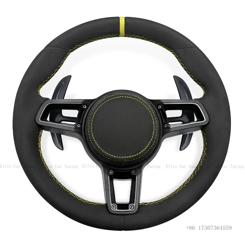 

Индивидуальный руль для Porsche 911, 991, 987, 997, Cayenne 958, 718 Boxster, 918, Cayman, Macan, Panamera, Taycan, GT3, GTS, RS 970