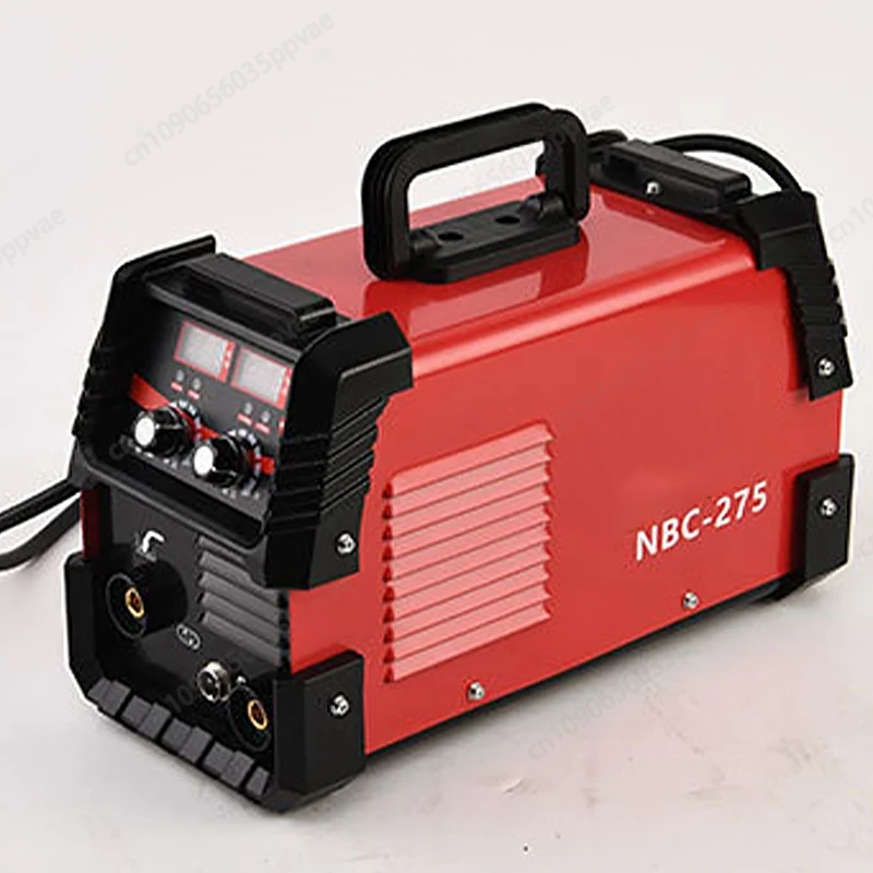 Soldador MIG sin gas de 220V, máquina de soldadura por arco con núcleo fundente portátil, adecuada para proyectos industriales domésticos, fácil de transportar y usar