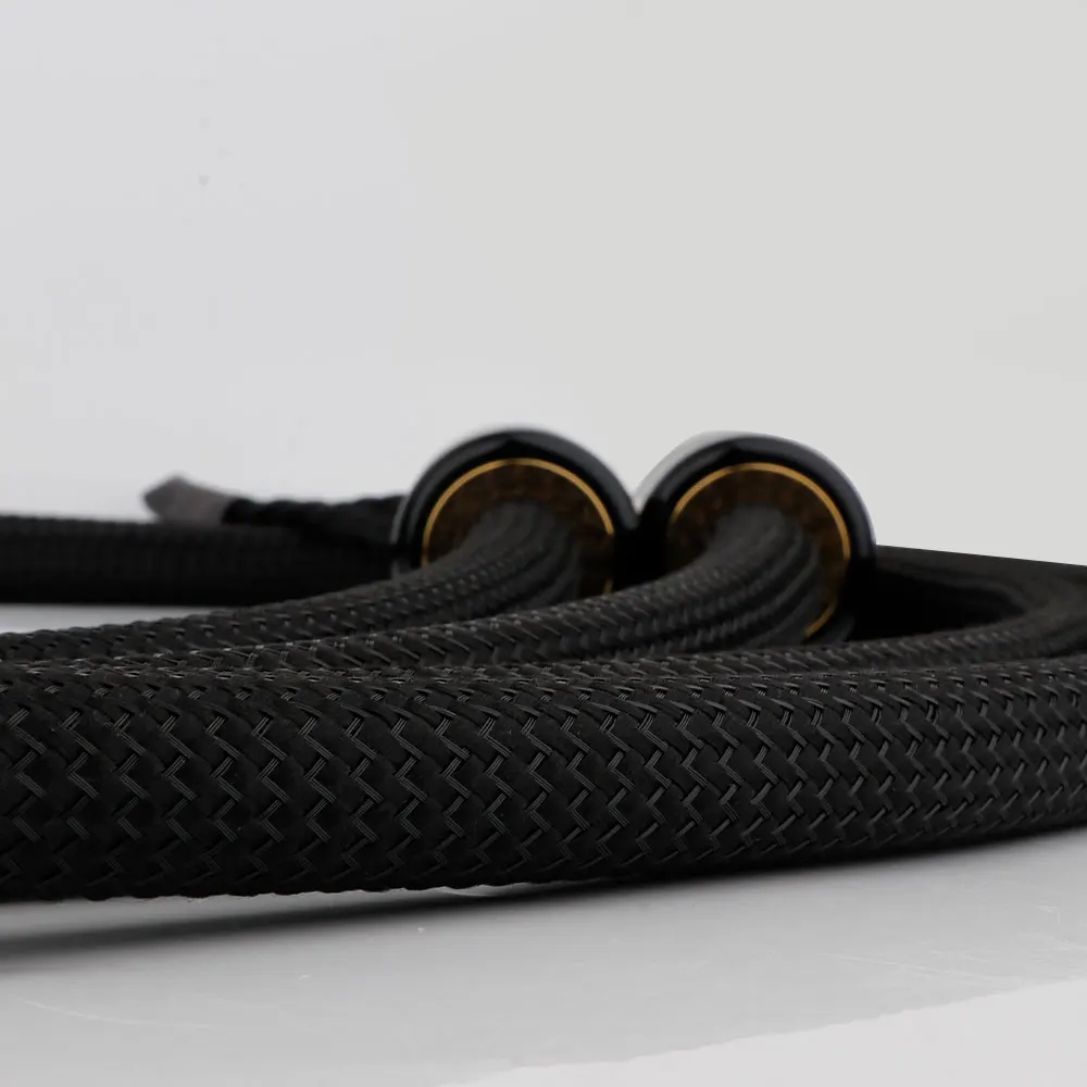 Monosaudio 6N Lautsprecherkabel aus reinem Silber Eclipse Reference Series Y Spade-zu-Bananenstecker HIFI Audio-Lautsprecherkabel – Detail 8