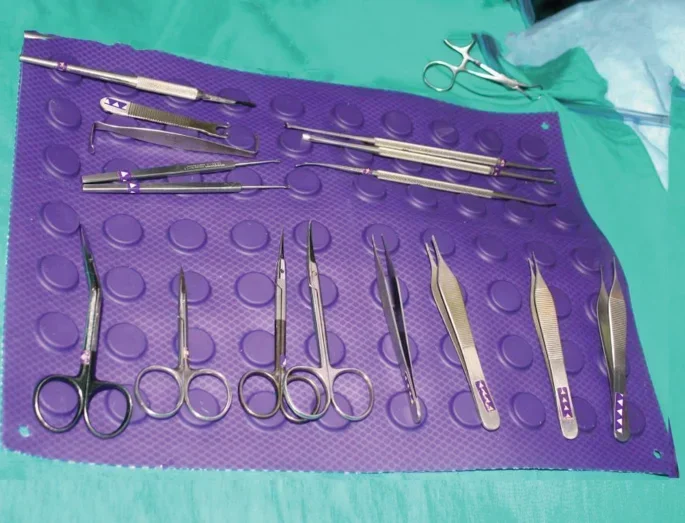 New Arrivals Purple surgical magnetics pad Direct Custom Silicone Magnetics Mats