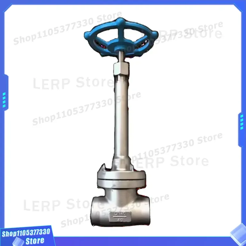 Stainless Steel Low Temperature Pneumatic Globe Valve Long Rod Socket Type Industrial Control Valve for Cryogenic