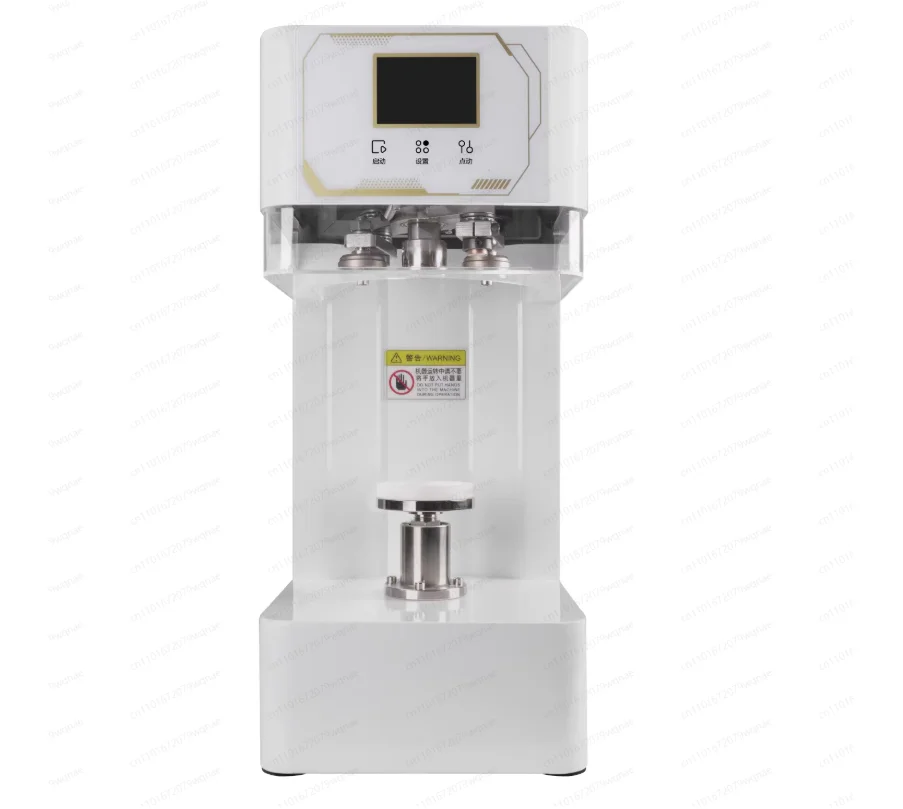 

Non-rotating automatic beverage milk tea shop sealing machine Rotating easy-to-open cover beer sealing machine