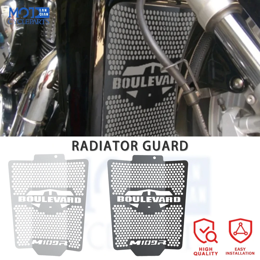 

VZR 1800 Motorcycle Aluminum Radiator Protective Grille Cover Guard For Suzuki Boulevard M109R Intruder M1800R VZR1800 2006-2024