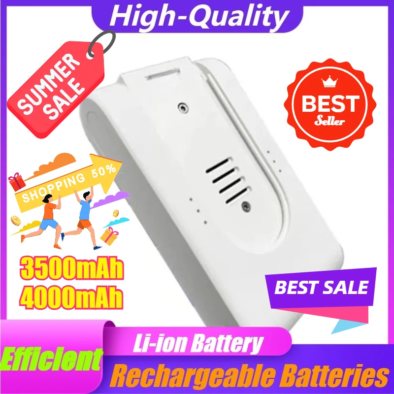 

3500mAh 4000mAh for Xiaomi Vacuum Cleaner G10 and G9 for Xiaomi Vacuum Cleaner Lithium Battery