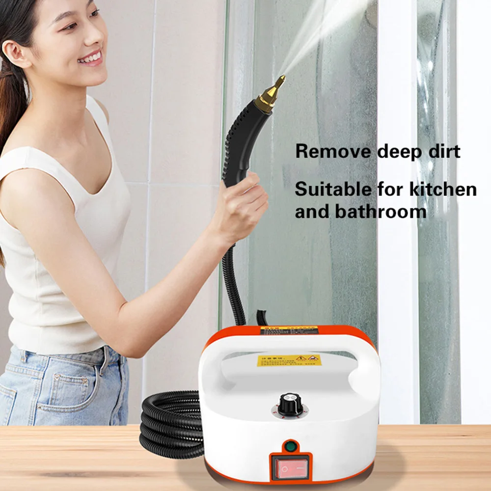 Limpador a vapor de alta pressão Ajuste de saída de vapor de 6 velocidades 4,5 bar Limpadores a vapor de alta pressão