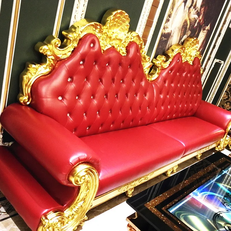 Custom, Luxe Klassieke Strip Club Nachtclub Meubels Lounge Houten Hoek Disco Club Sofa Set Lederen Ktv Koninklijke Meubelen Sofa