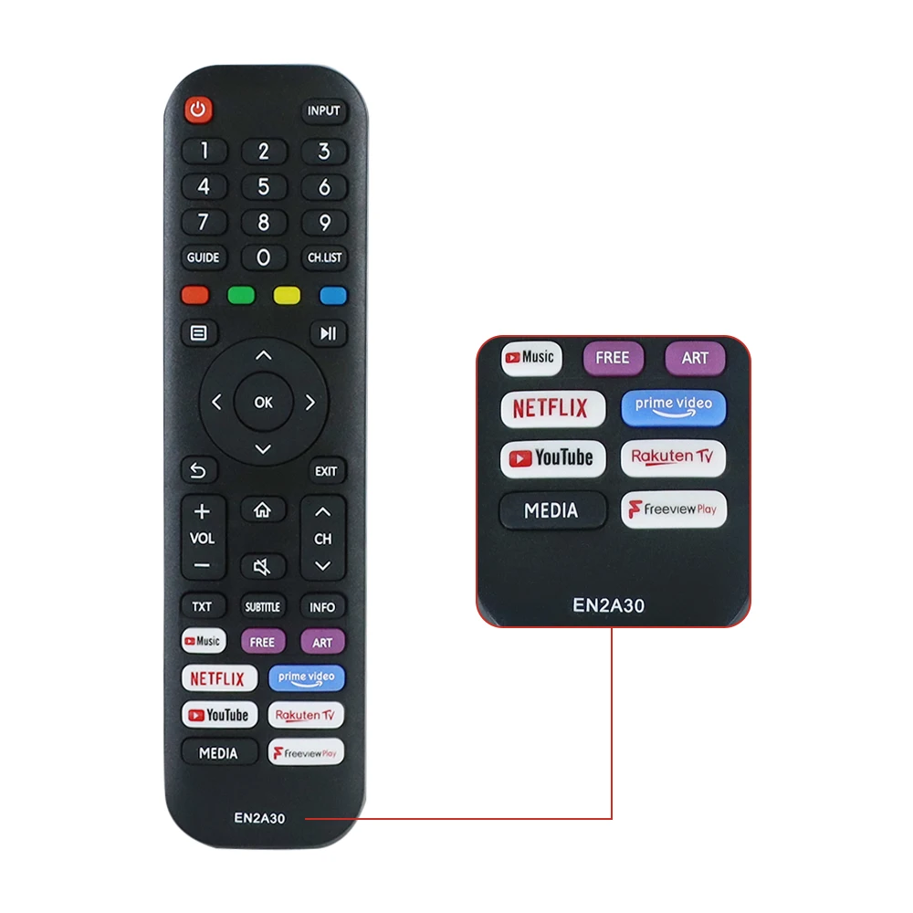 EN2A30 English Version Remote Control Is Suitable For HISENSE Hisense LCD TV Remote Control