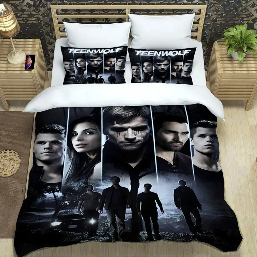 

Bella Vampire Girl Duvet Cover Teen Wolf Pillowcase Bedding Set Boys Girls Bedroom Decoration Gift Single Double Size