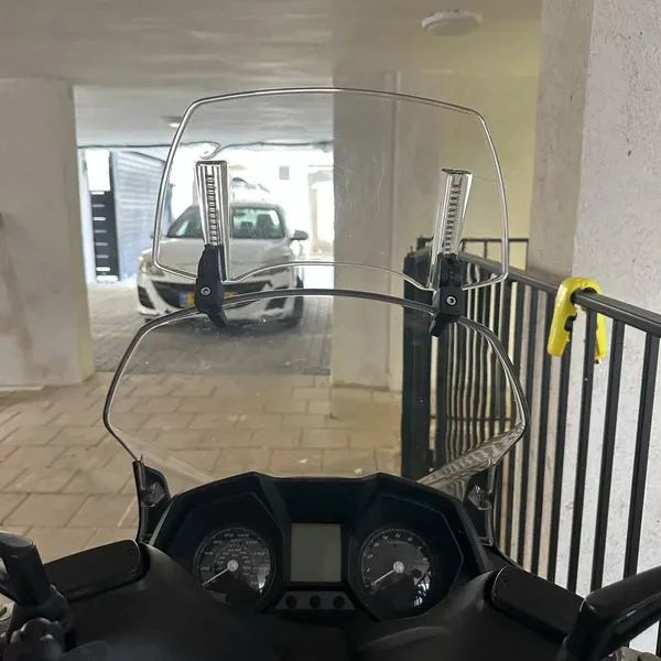 

For BMW C400X C400GT C650GT C650 Sport G650GS R1150GS Universal Motorcycle Windshield Extension Adjustable Spoiler Deflector