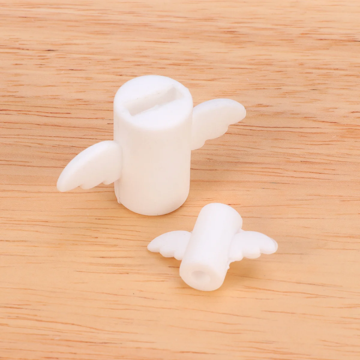 

White Angel Shape Silicone USB Data Cable Protector Case Charging Cable Breakage Protection Cord Saver USB Wire