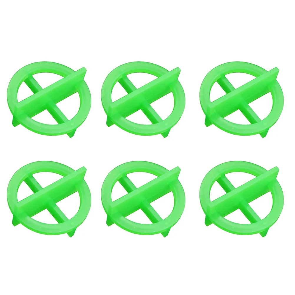 100Pcs Tile Leveling Cross 1.5mm Green Removable Tile Leveler System Base Flooring Wall Floor Construction Easy Install Remove