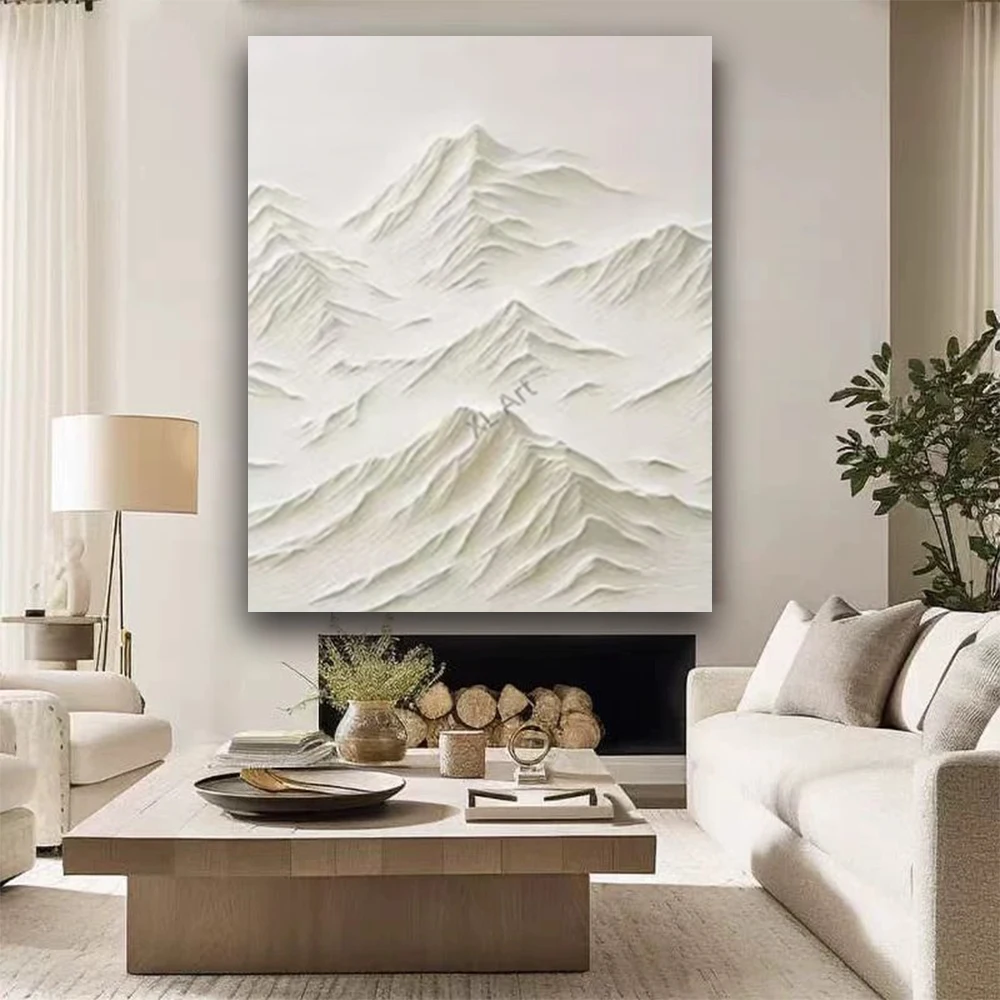 Simple Design High Quality Hand-Painted Modern Grey Oil Paintings On Canvas Modern Art Oil Painting For All Kinds Of Wall Decor