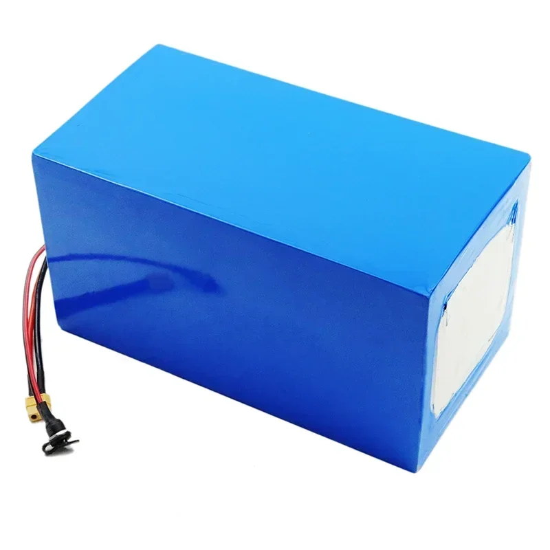 New 48V 30ah lithium iron phosphate battery pack 32140 16S2P built-in BMS 0-2000W motor high-power rechargeable battery