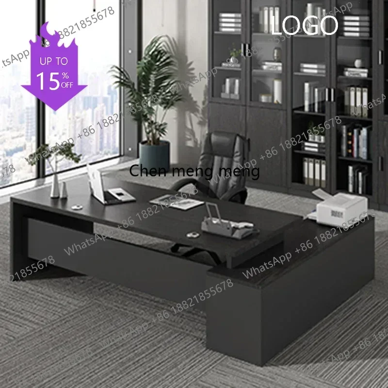 K182Minimalist Office Table Desk Organizer Side Height Adjustment Industrial Desks Organizers Service Tavolino Trendy Furniture