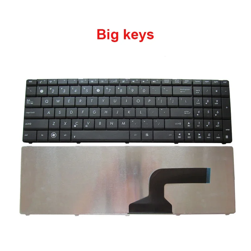 НОВАЯ клавиатура для ноутбука ASUS K55D/DR A52L/J/F K52D/J/N/F/X N53 N53S/SV/SN/SM/T