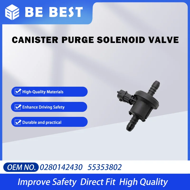 Válvula solenoide de purga del depósito de vapor para Chevrolet Cruze Opel Astra Corsa Insignia 55574240 55353802 0280142430