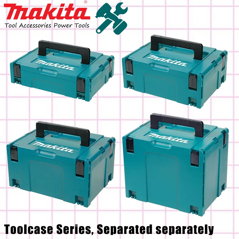 Makita MAKPAC Combination Plastic Case Multi-layer Electric Drill Multi-functional Portable Equipment Storage Box
