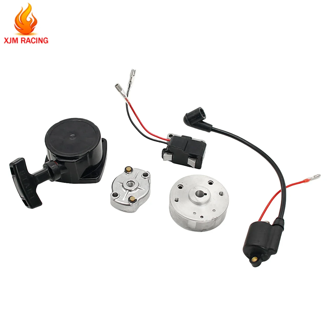 26cc 29cc 30cc RCMK 제노아 QJ BWS 가스 엔진 RC 보트 부품용 RC 마린 풀 스타터 또는 점화 코일 세트