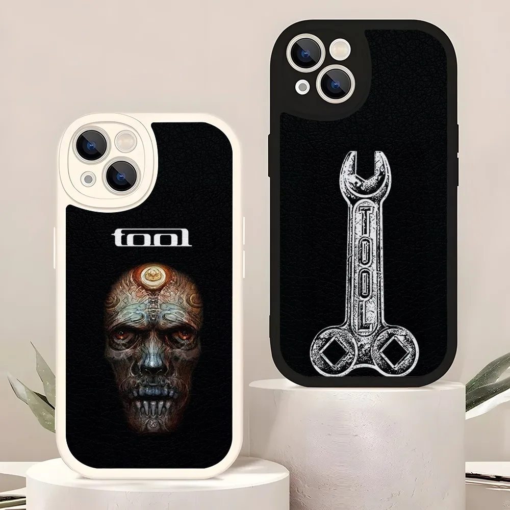 Tool band rock music Phone Case For iPhone 15 14 11 12 13 Pro Max Mini X player XR XS 7 8 Plus Lens Protection Painted Upholster