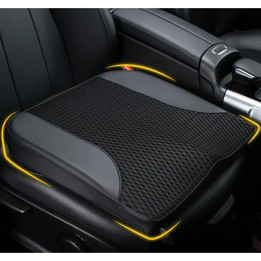 

Seat Cushion, Comfortable Memory Foam Seat Pillow for Driving, SciaticaBack Pain Relief, Cushion for CarTruck, Office, Wheelchai