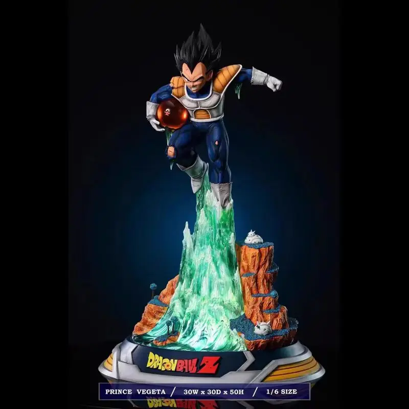 Dragon Ball Z Vegeta Super Saiyan 25 cm Action PVC Figure - Dive Escape Statue Collezione di modelli Decorazione Giocattolo Regalo per ragazzi