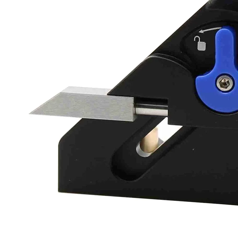Aluminum Alloy Center Finder Woodworking 45 Degree Angle Marker Tenon Dovetail Jig Scriber Marking Gauge for Precision Joinery