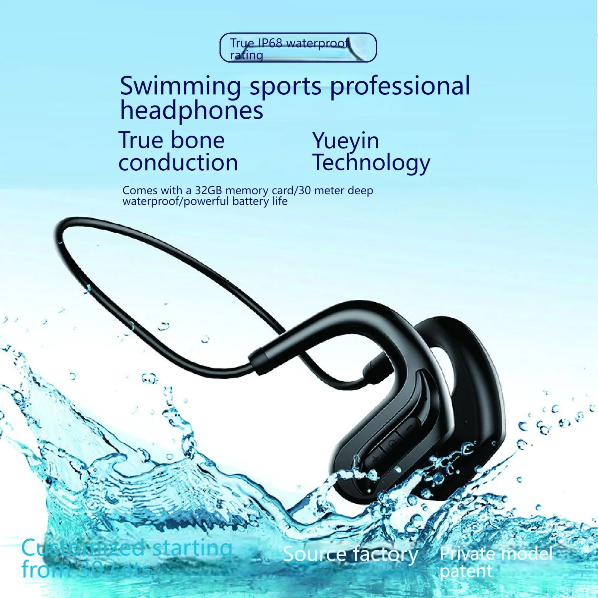 Y9 Bone Conduction … - image