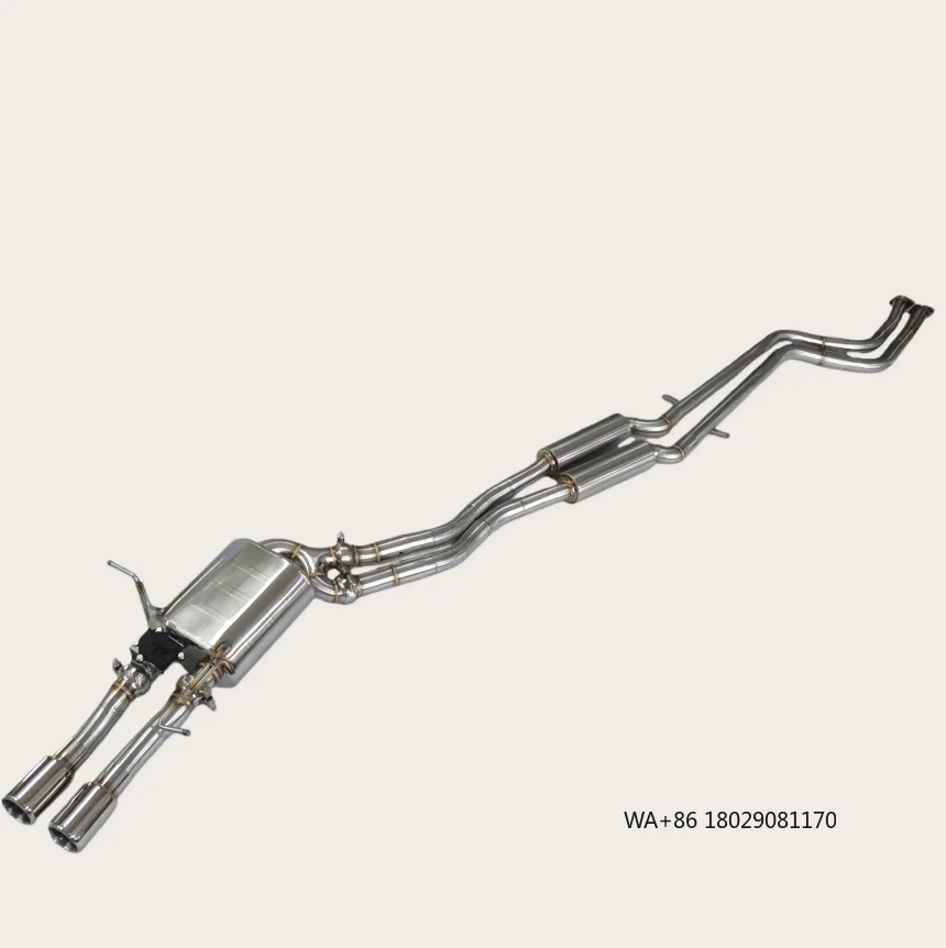 Automotive Exhaust System for  325 E46 2.5L 2004-2008 Exhaust Muffler Pipes Stainless Steel Material Welding