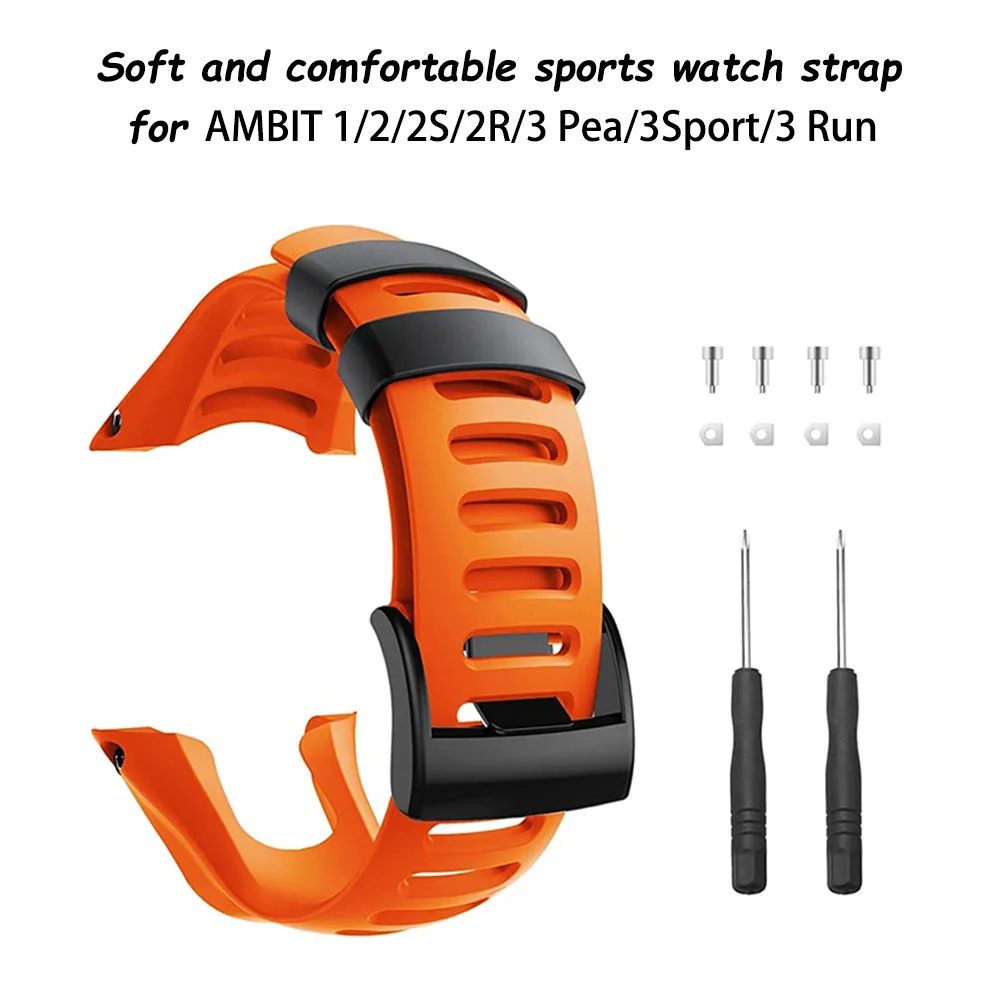 

for Suunto AMBIT 3 Watch Strap AMBIT 1 2 2s Smart Watch Bracelet AMBIT3Pea 3Sport 3Run Replacement Wrist Strap